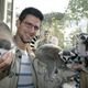 Illustration for article titled Deprived Of His Poodle, Serial Animal-Lover Novak Djokovic Seeks Companionship From Squirrel